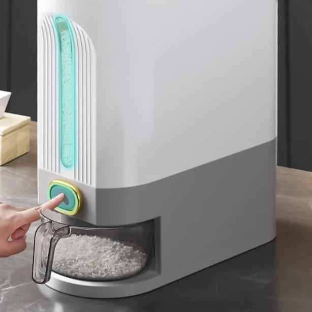 Home Rice Bucket - Insect-proof and Moisture-proof Sealed Container - Food-grade Storage Bin for Rice