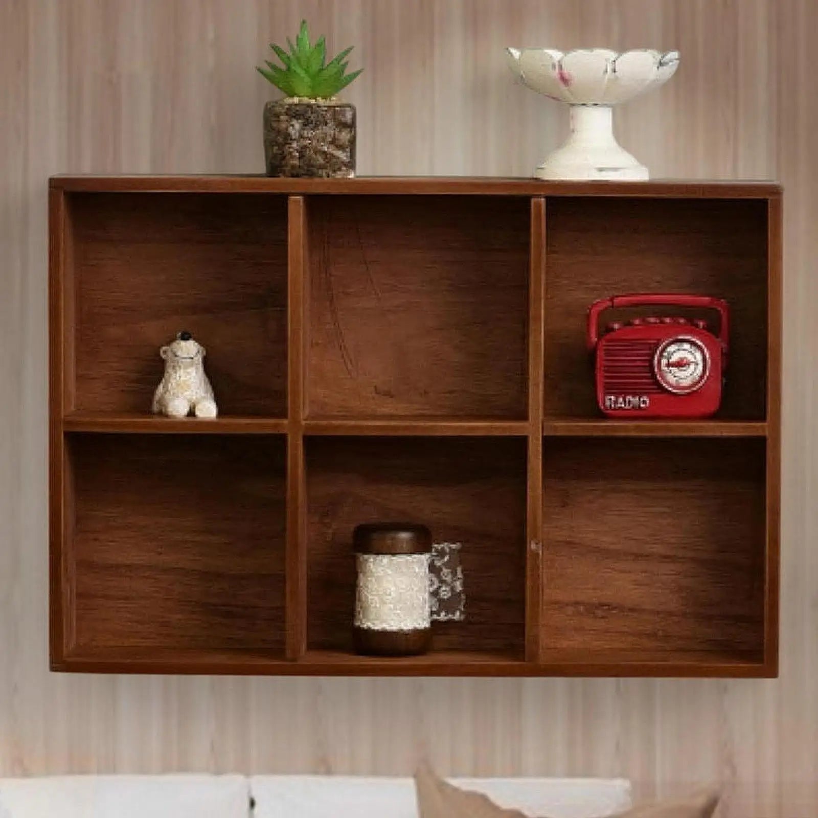 Wood Display Stand Product Stand Multilayer Reveal Frame Wooden Display Riser Shelf Mug Holder Rack for Figures Decoration