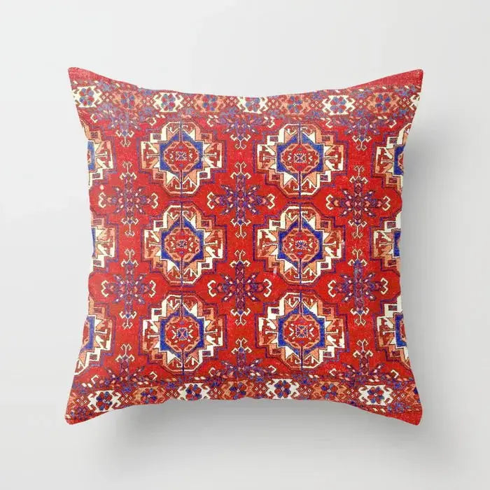 Nordic Pillow Case Moroccan Style Pillow Indian Bohemian Luxury Living Room Bedroom Cushion Cover Lumbar Pillowslip Home Decor
