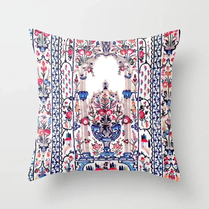 Nordic Pillow Case Moroccan Style Pillow Indian Bohemian Luxury Living Room Bedroom Cushion Cover Lumbar Pillowslip Home Decor