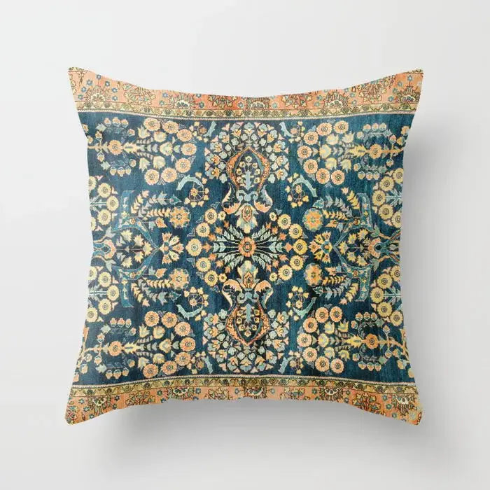 Nordic Pillow Case Moroccan Style Pillow Indian Bohemian Luxury Living Room Bedroom Cushion Cover Lumbar Pillowslip Home Decor