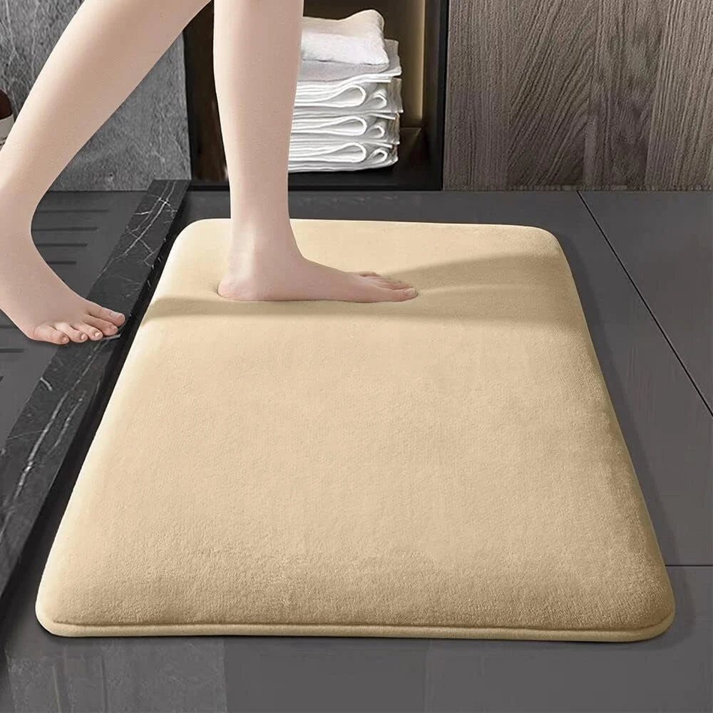 Bathroom Rug Anti-slip bathroom mat Ultra Soft floor mat Non-Slip Water Absorbent floor mat door mat for home decoration