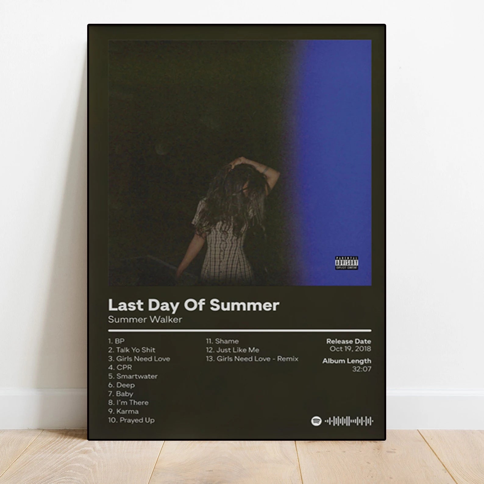 Hip Hop & R&B Music Poster – Summer Walker Art Print