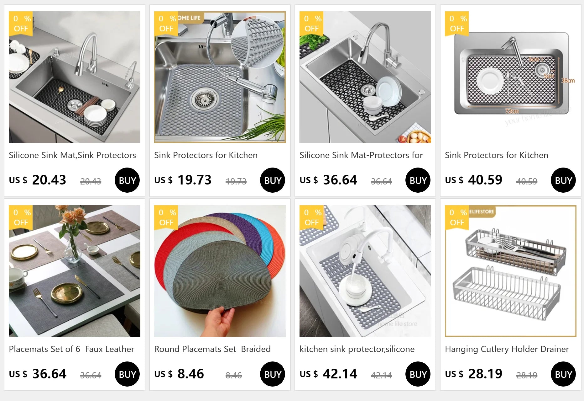 Roll-Up Over Sink Dish Drying Rack