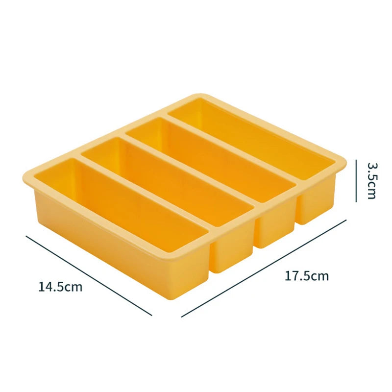 Silicone Freezer Tray with Lid