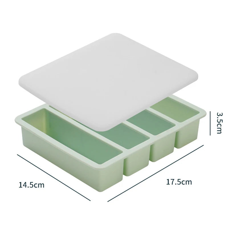 Silicone Freezer Tray with Lid