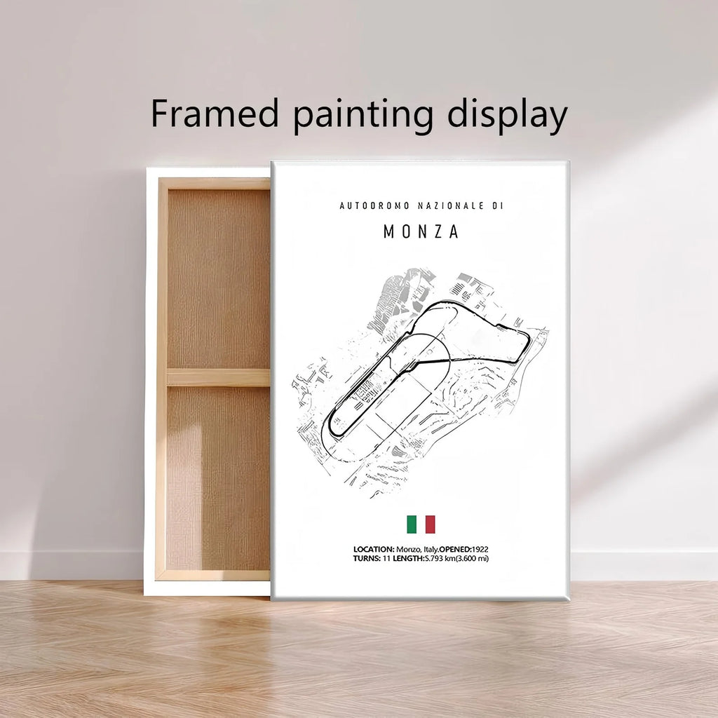 Classic Formula 1 Tracks Wall Art