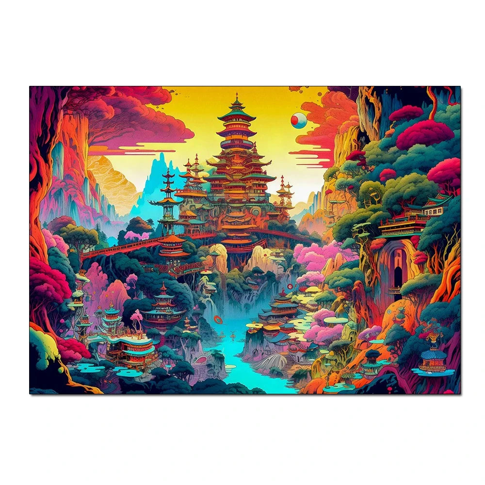 Japanese Art Print for Home, Bar, or Café