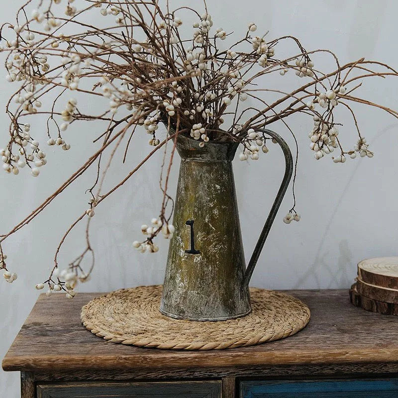 Round Rattan Pot Mats