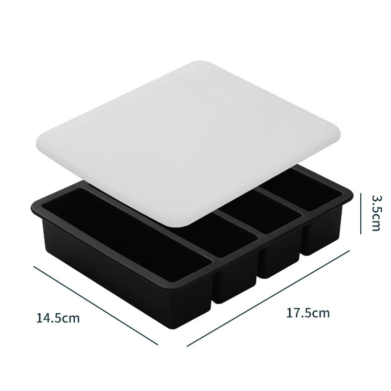 Silicone Freezer Tray with Lid