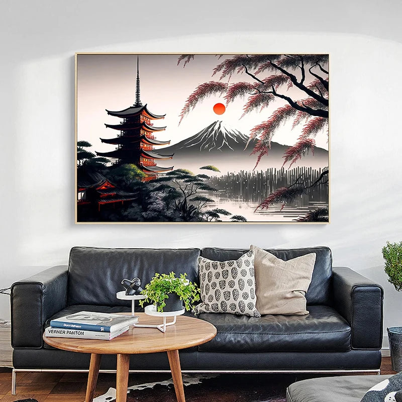 Japanese Art Print for Home, Bar, or Café
