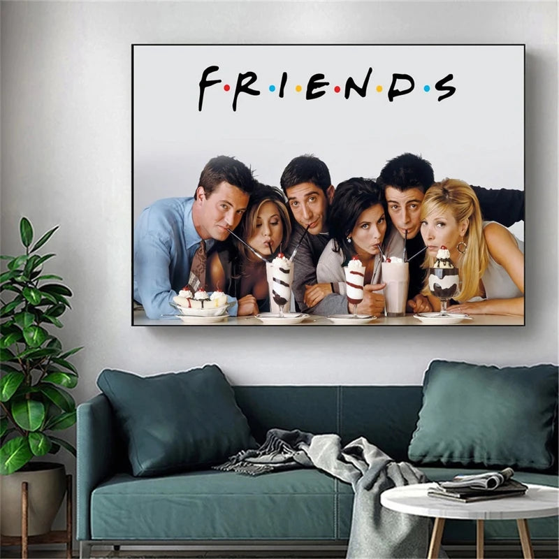 Friends Tv Show Poster Wall Art