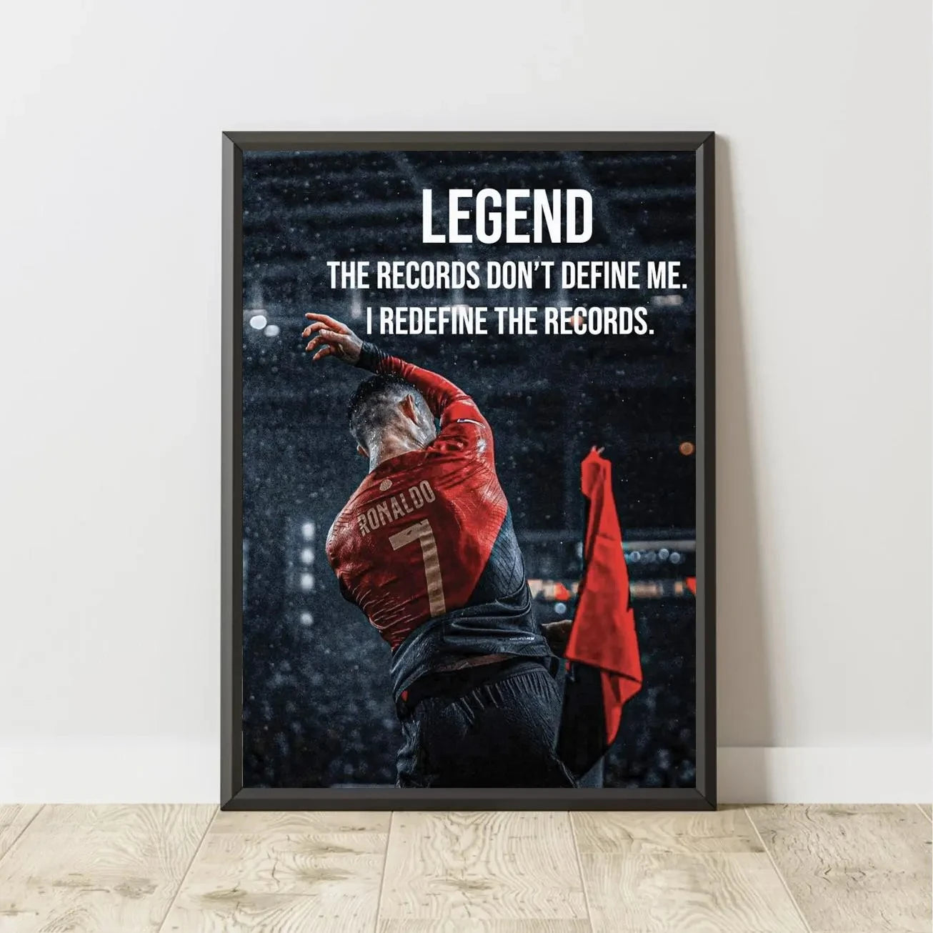 Modern Inspirational Football Wall Art