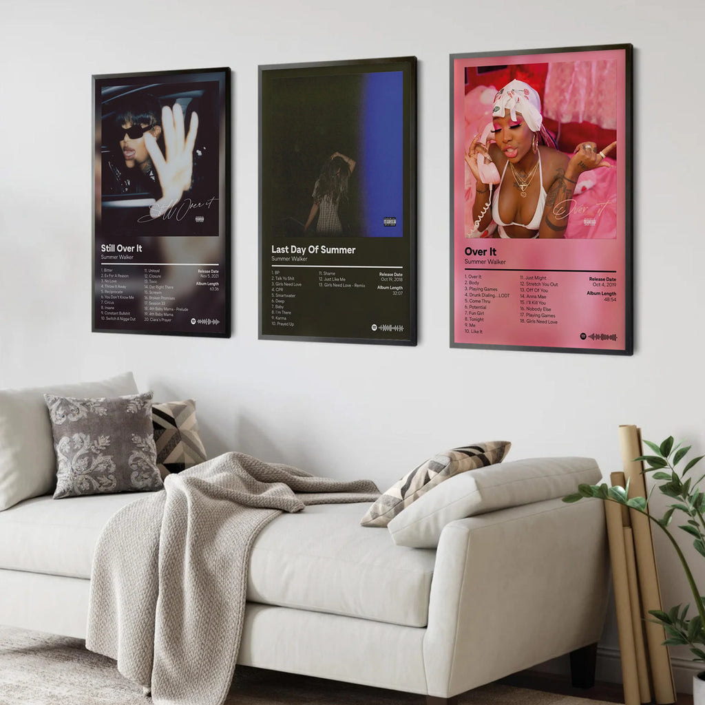 Hip Hop & R&B Music Poster – Summer Walker Art Print