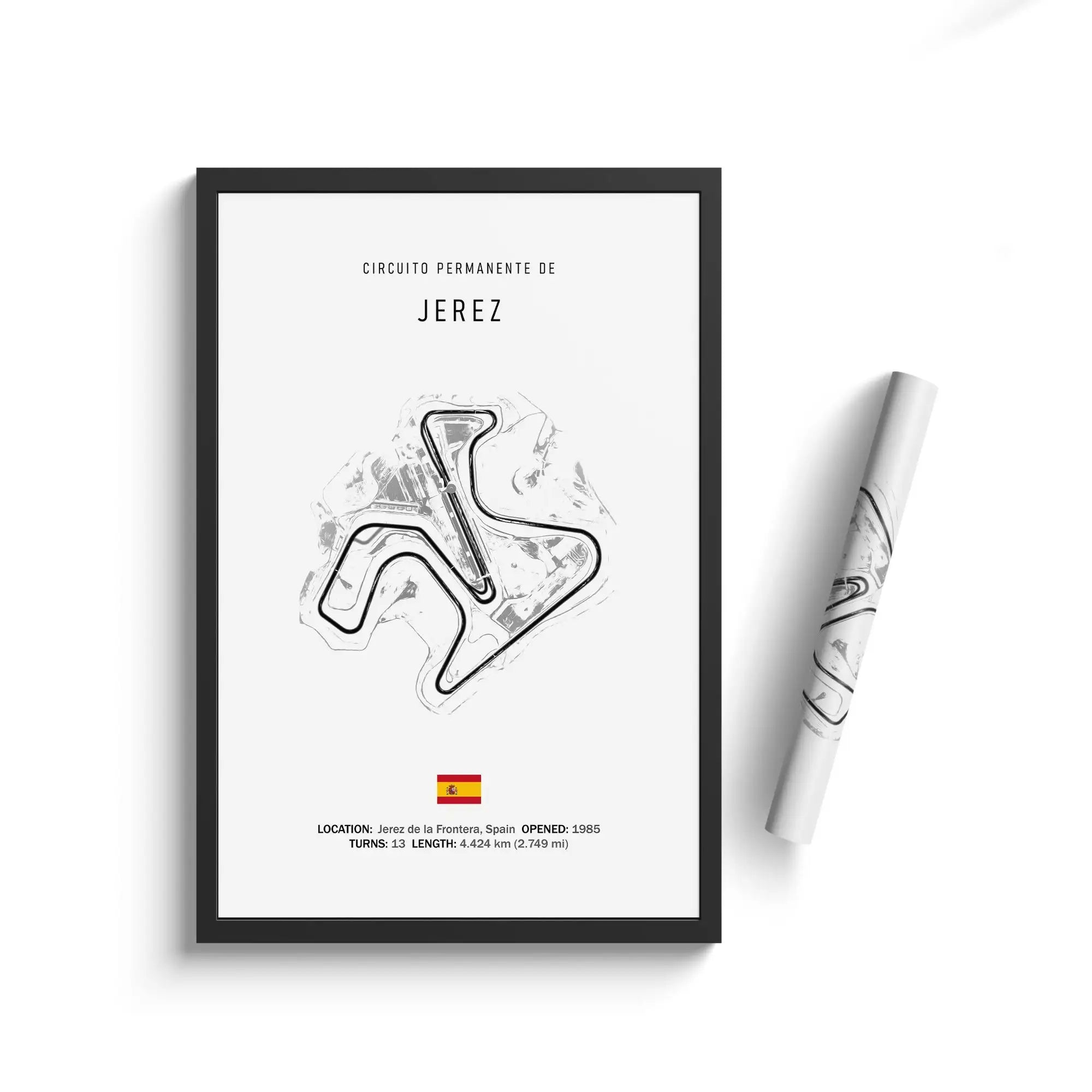 Classic Formula 1 Tracks Wall Art