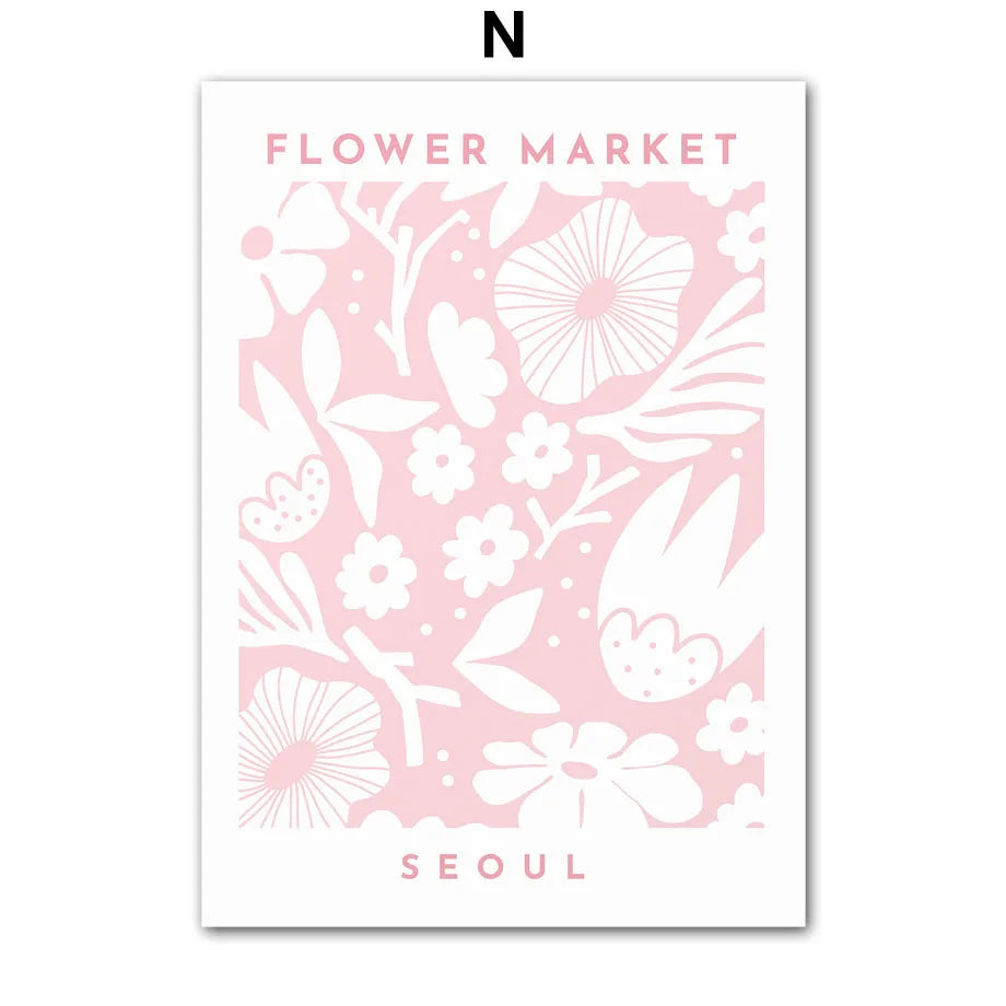 Flower Market Wall Art