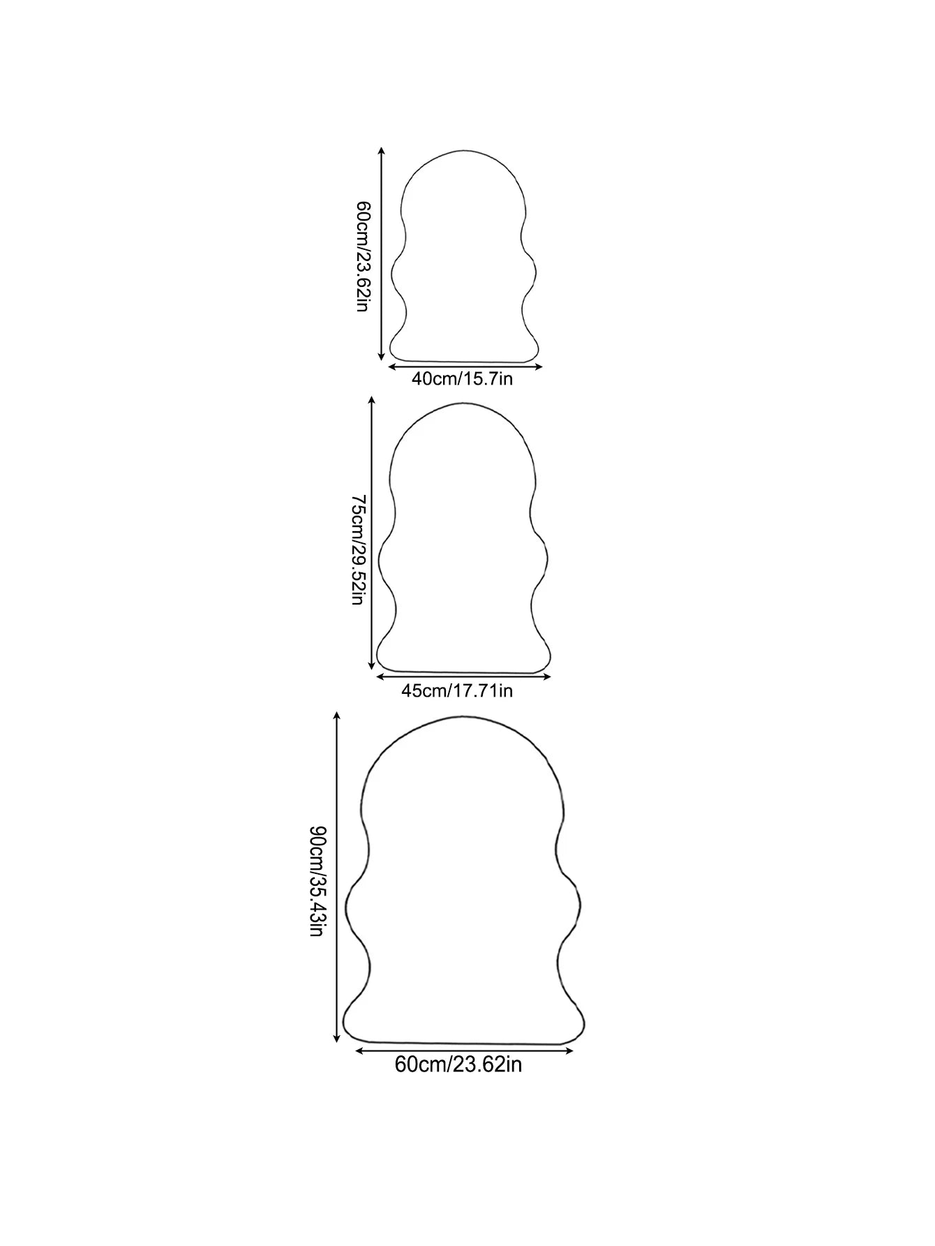 Living Room Bedroom Decoration Profiled Plush Carpet Floor Mat Thickened Foft Fluffy