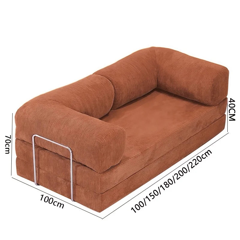Vacuum Compression Fabric Sofa – Straight Row