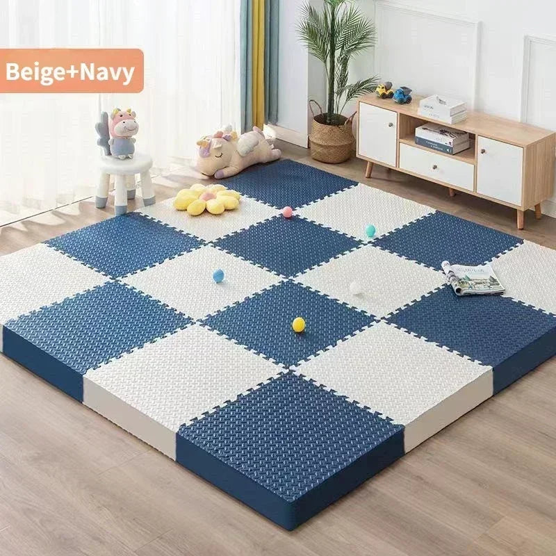 High-Density EVA Foam Play Mat – 30x30cm Waterproof, Non-Slip, Thickened Floor Tiles for Kids, Gym & Home Use