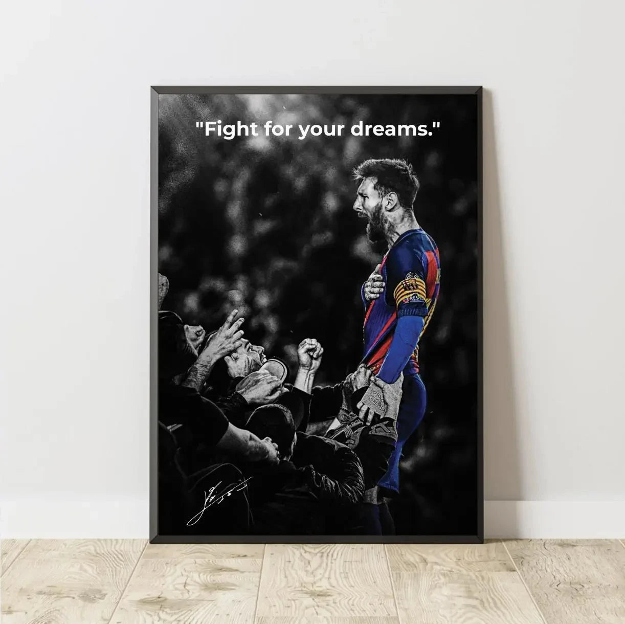 Modern Inspirational Football Wall Art