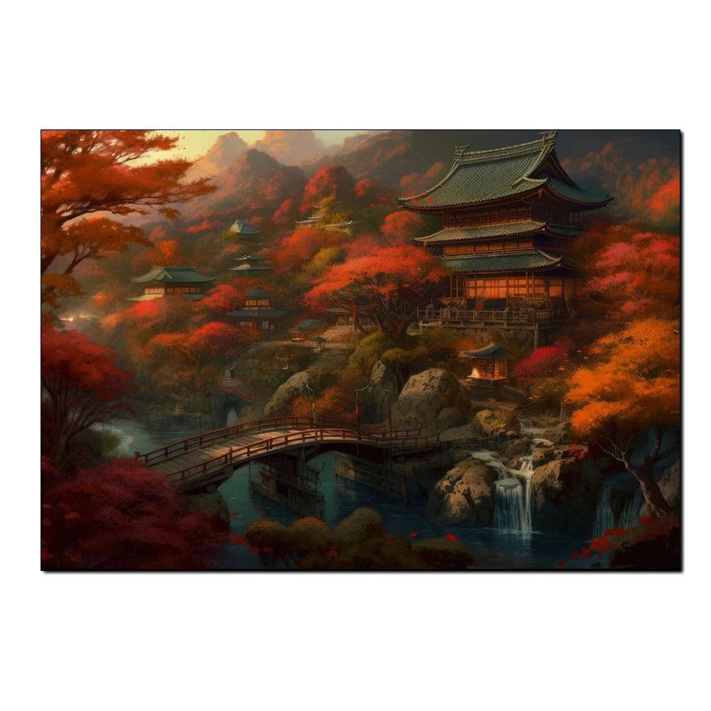Japanese Art Print for Home, Bar, or Café