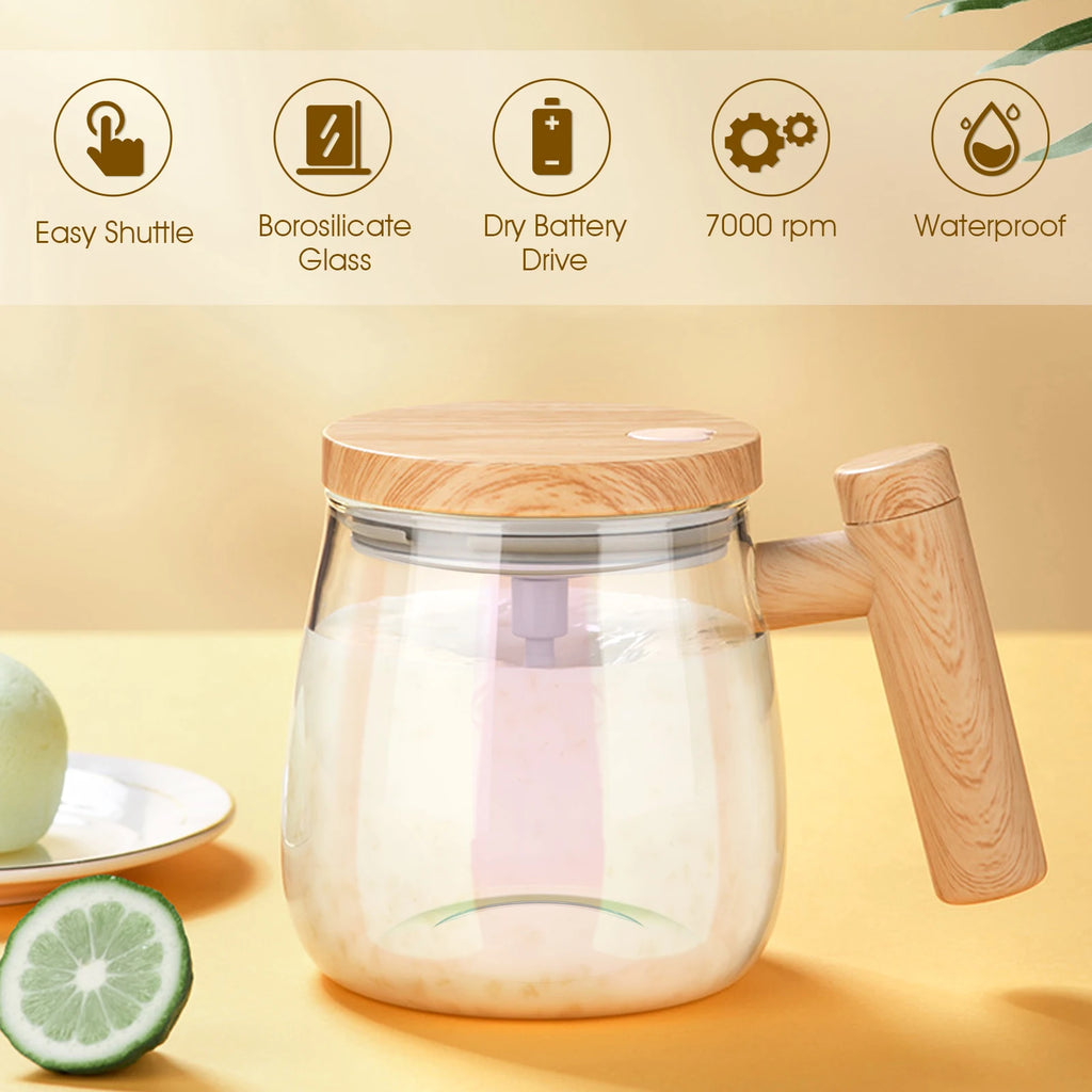 Self Stirring Mug 7000RPM Electric High Speed Mixing Mug With Waterproof Automatic Mix Cup for Coffee Milk Protein Powder