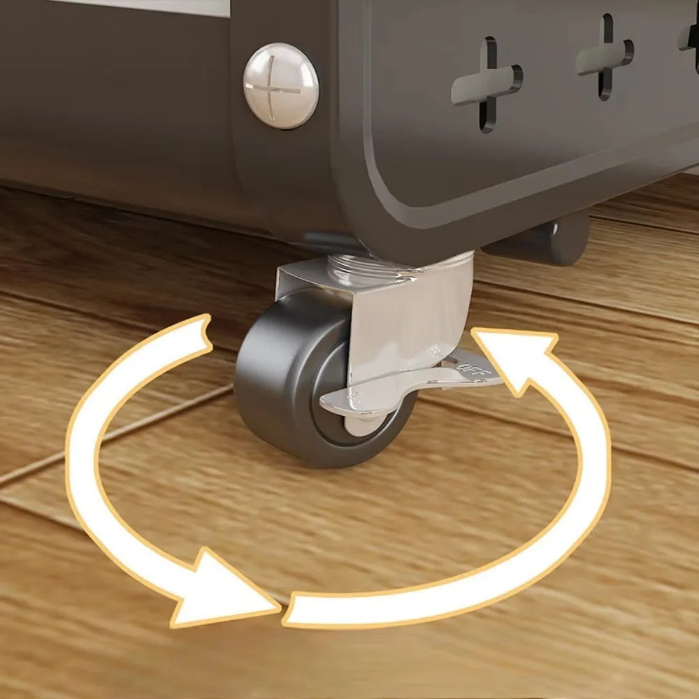 Multi-Tier Kitchen Storage Cart