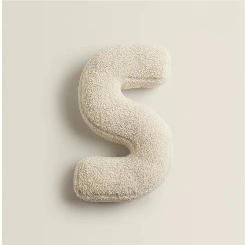 Ins Nordic English Letters Pillow Sofa Cushion Bed Throw Pillows Props Children Toy Teaching Words Game Living Room Decoration