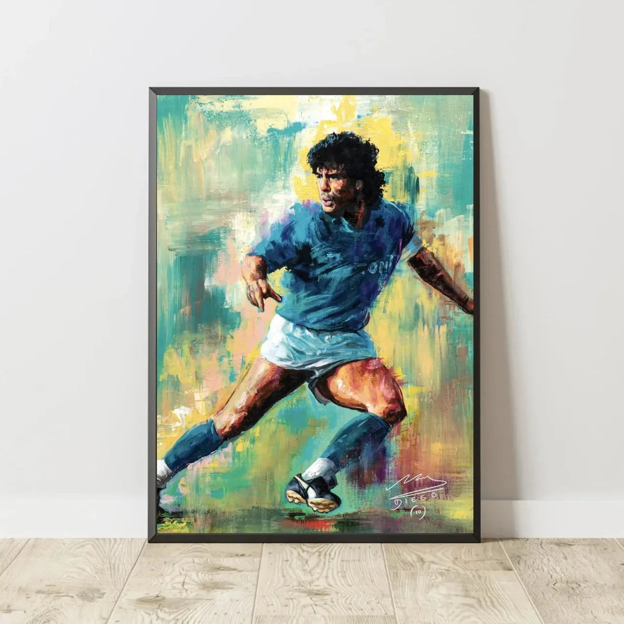 Modern Inspirational Football Wall Art