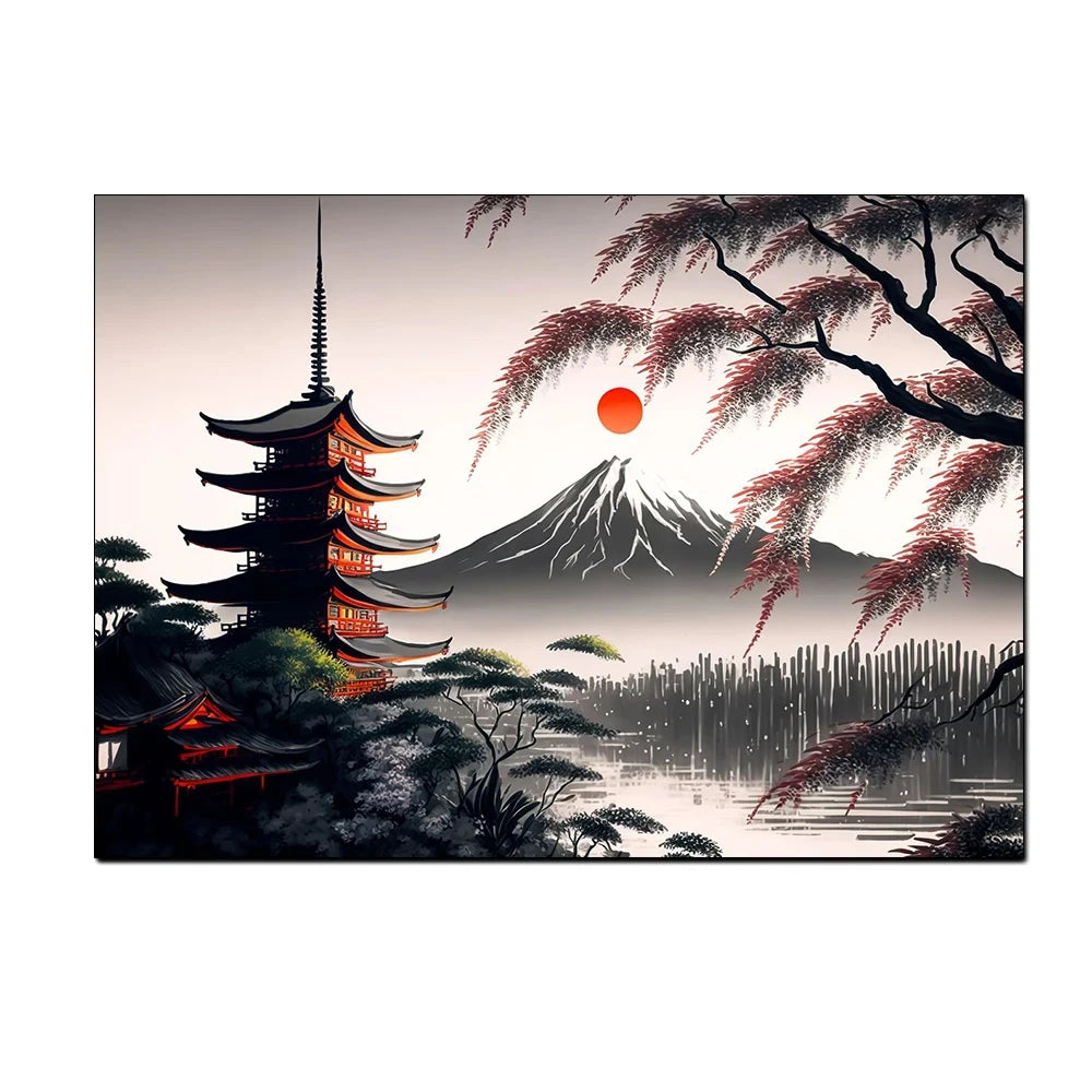 Japanese Art Print for Home, Bar, or Café