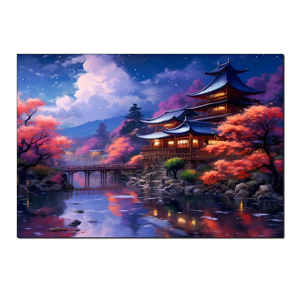 Japanese Art Print for Home, Bar, or Café