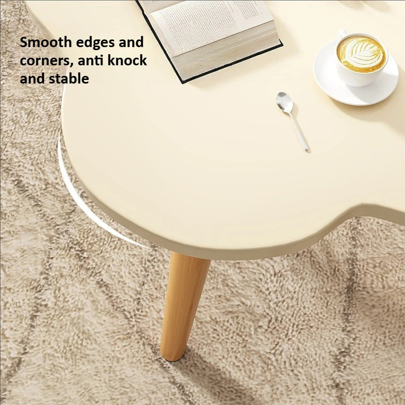 Small Table, Bedroom, Seating Area, Coffee Table, Small Layout, Creative Bay Window Table, Light Luxury Small Round Table