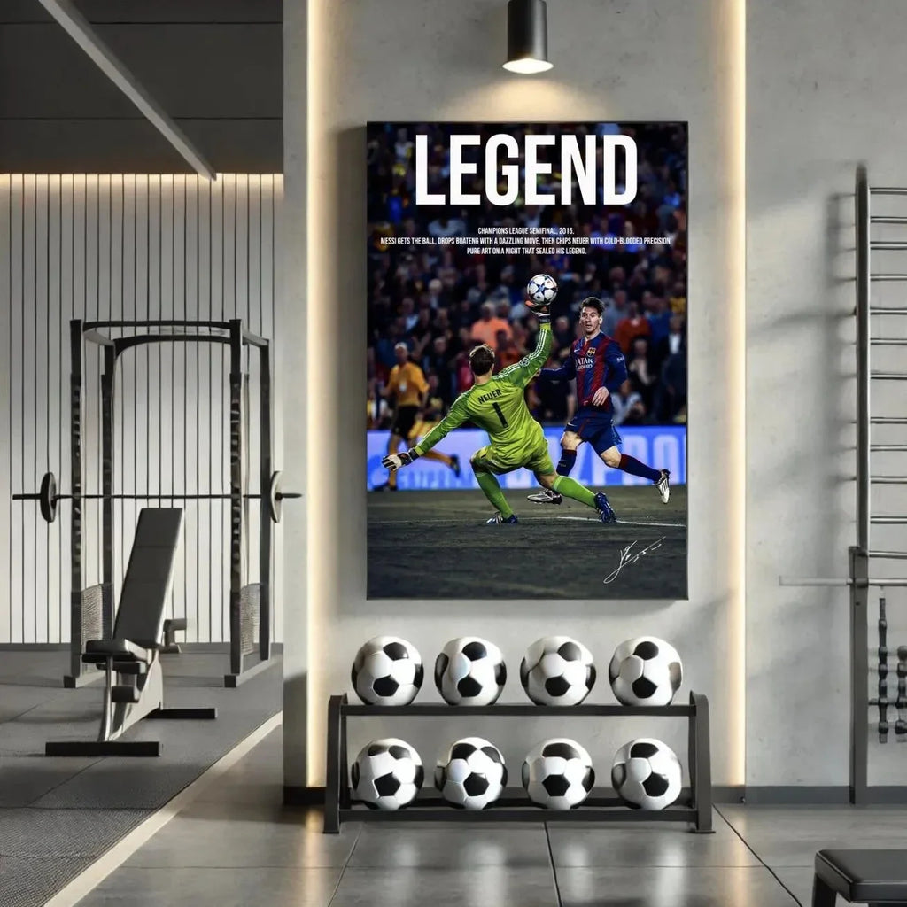 Modern Inspirational Football Wall Art