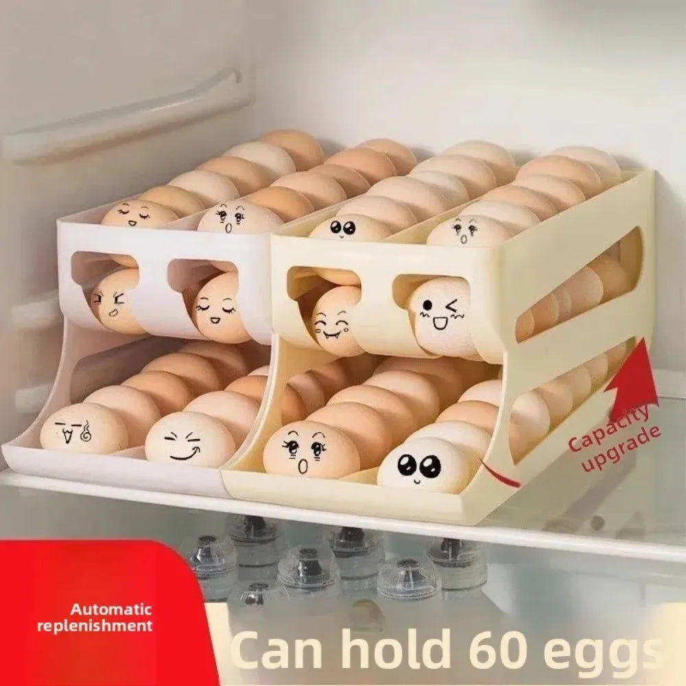 Rolling Egg Storage Box