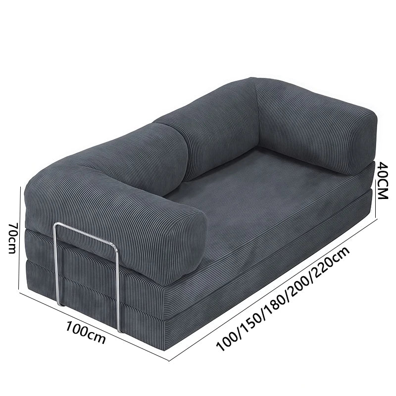 Vacuum Compression Fabric Sofa – Straight Row