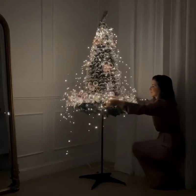 Foldable Pre-Decorated Christmas Tree