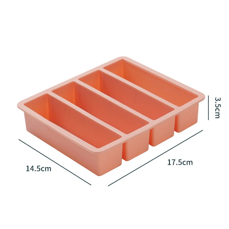 Silicone Freezer Tray with Lid