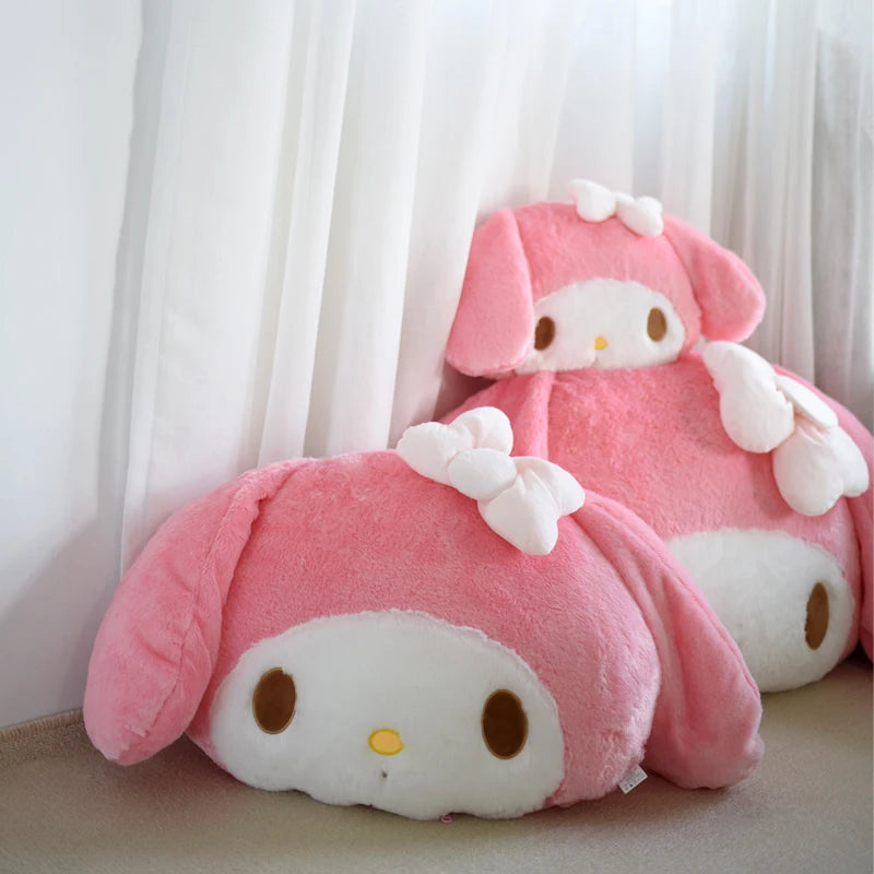 Sanrio Comfortable My Melody Back Cushion Sofa Bed Big Size Japanese StyleThrow Pillow Cartoon Anime Pillow Blanket Home Decor