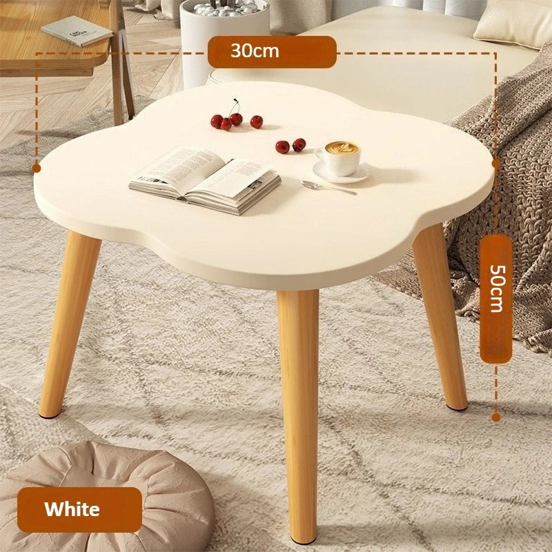 Small Table, Bedroom, Seating Area, Coffee Table, Small Layout, Creative Bay Window Table, Light Luxury Small Round Table