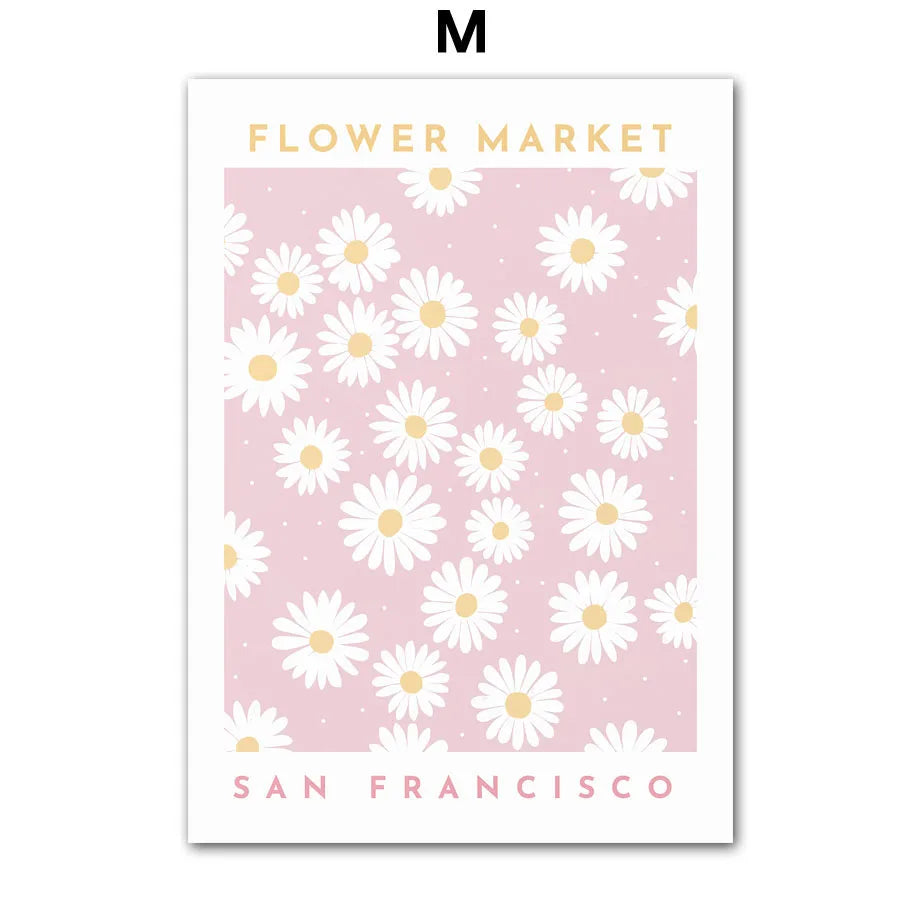 Flower Market Wall Art