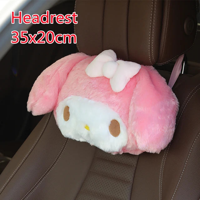 Sanrio Comfortable My Melody Back Cushion Sofa Bed Big Size Japanese StyleThrow Pillow Cartoon Anime Pillow Blanket Home Decor