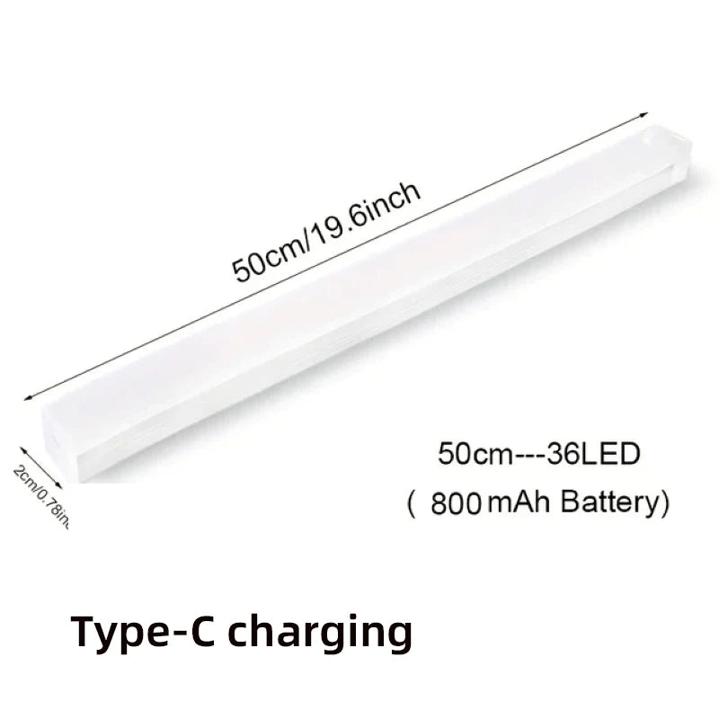 Wireless Rechargeable LED Night Lights Motion Sensor Lights Closet Kitchen Night Lights Bedroom Sensor Light Cabinet Stair Light