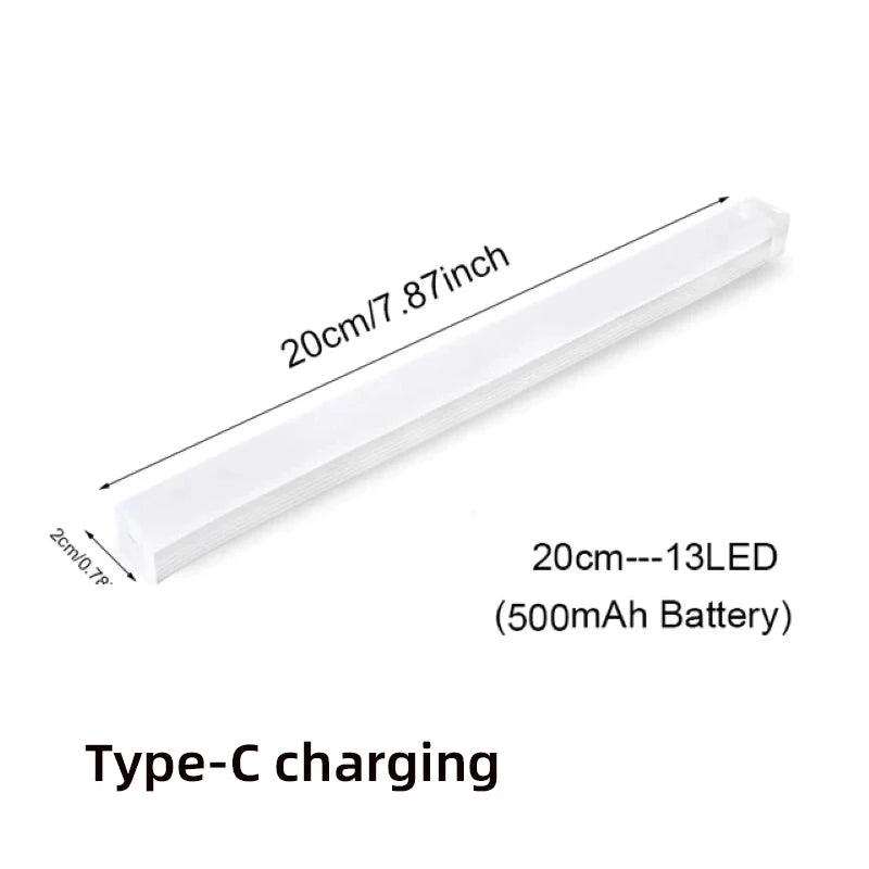 Wireless Rechargeable LED Night Lights Motion Sensor Lights Closet Kitchen Night Lights Bedroom Sensor Light Cabinet Stair Light