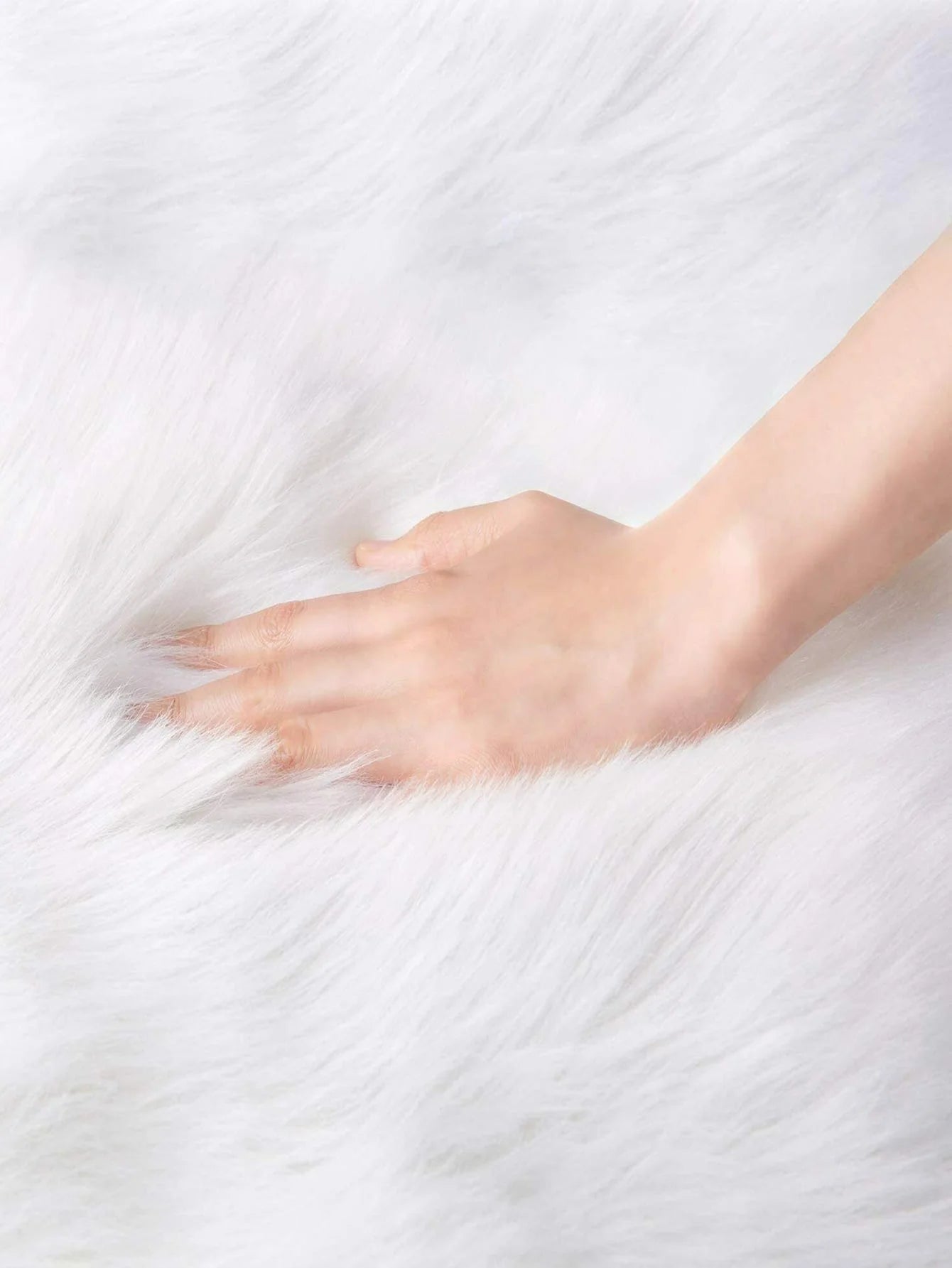 Living Room Bedroom Decoration Profiled Plush Carpet Floor Mat Thickened Foft Fluffy