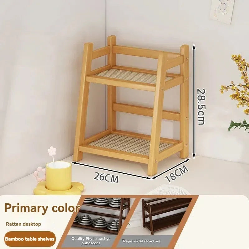 Medieval Rattan Cup Storage Rack