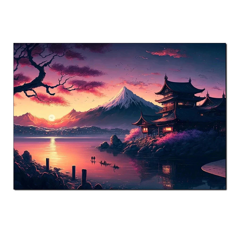 Japanese Art Print for Home, Bar, or Café