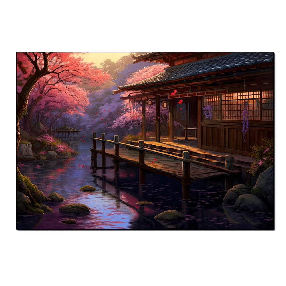 Japanese Art Print for Home, Bar, or Café
