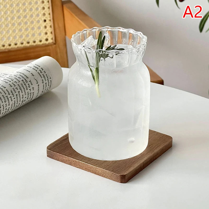 Watertight Transparent Glass Coffeeware, Perfect for Home Use