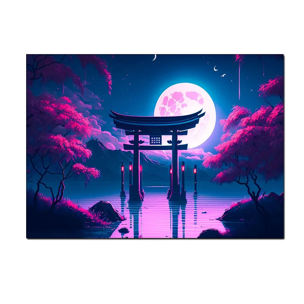 Japanese Art Print for Home, Bar, or Café