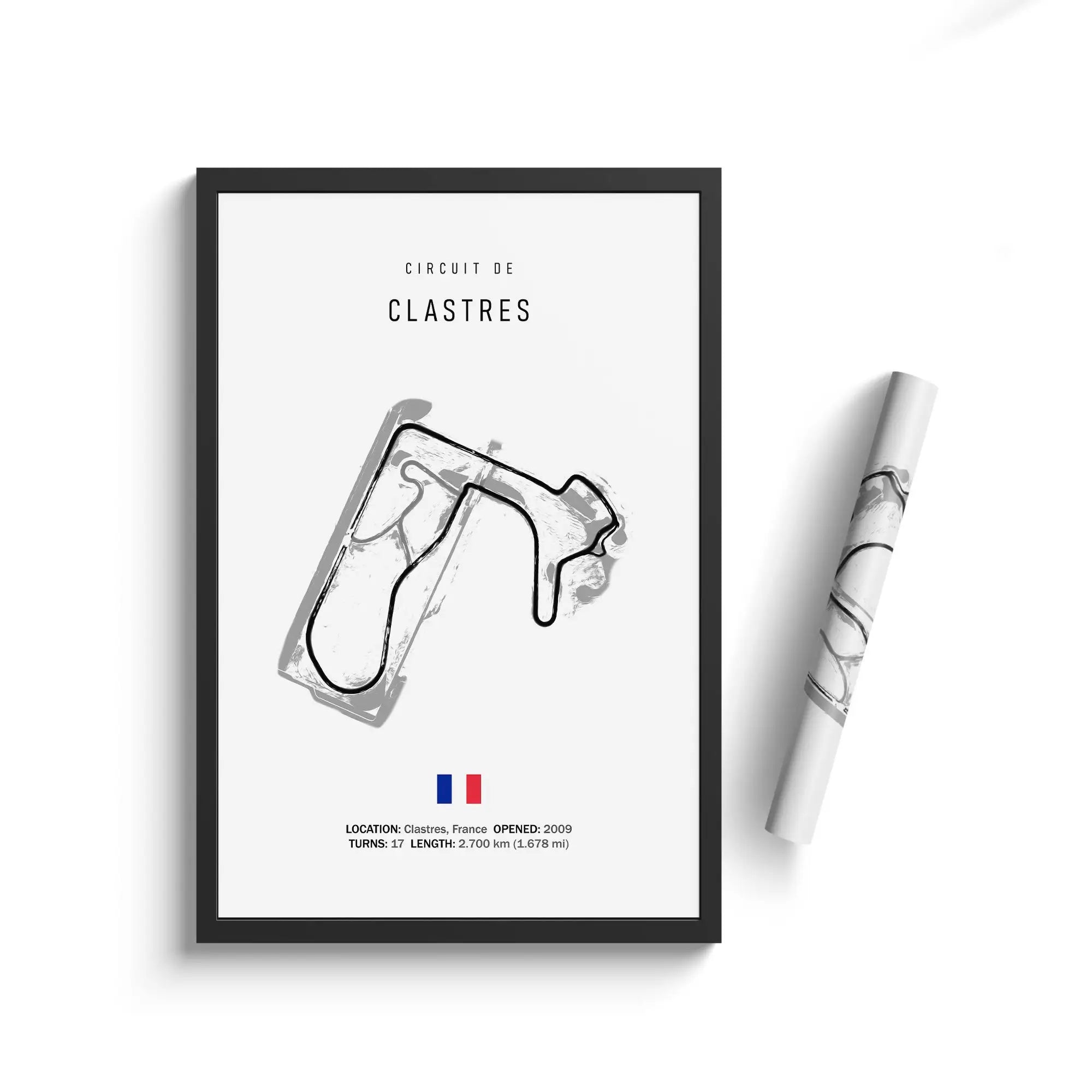 Classic Formula 1 Tracks Wall Art
